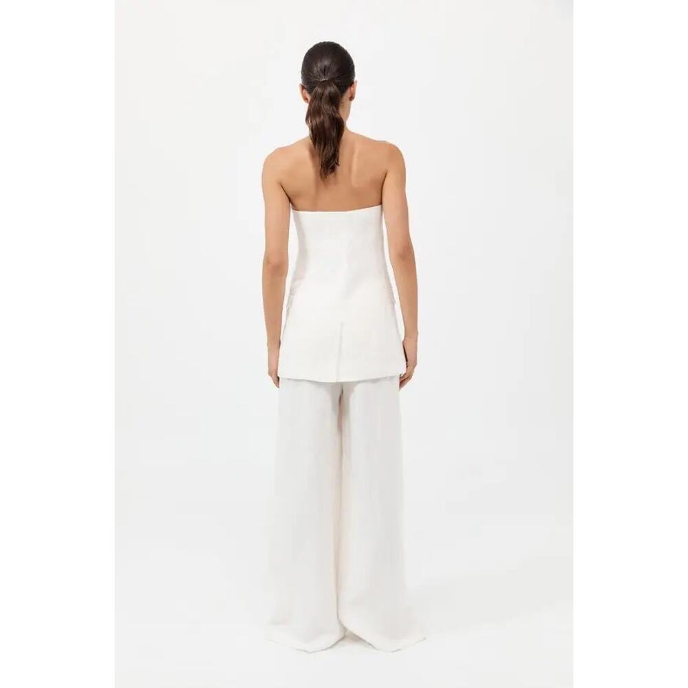 St.Agni Women's Tailored Strapless Top - Picture 7 of 12
